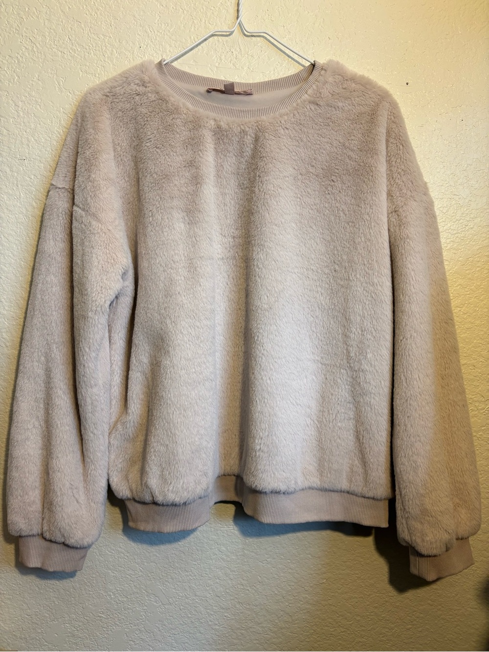 Philosophy Republic Clothing Faux Fur Teddy Pullover